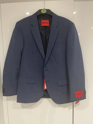 Hugo Boss Henry Getlin Blazer / Jacket Men’s Uk 48c Navy New With Tags  - Image 1 of 4
