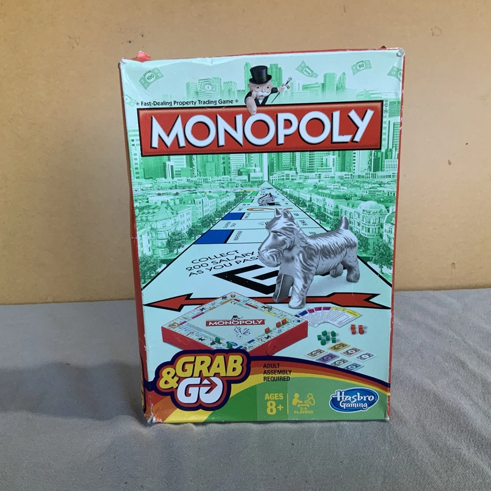 Hasbro Monopoly Grab Go - Image 1 of 1