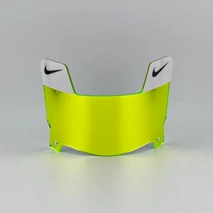 Blanco/Negro Nike - Verde Claro Cromo Mini Casco de Fútbol Visera con Clips Negros - Imagen 1 de 2