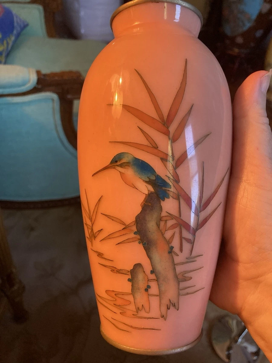 古董日本原创古董花瓶| eBay