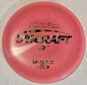 New Discraft ESP Buzzz Paul McBeth 5x World Champ Wonderbread Disc Golf Midrange - Picture 1 of 2