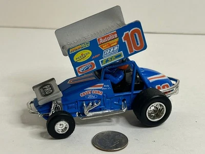 Vintage 1987 Maisto Sprint Bandits 1:32 Sprint Cars Bobby Davis Jr Casey Luna 10 - Image 1 of 4