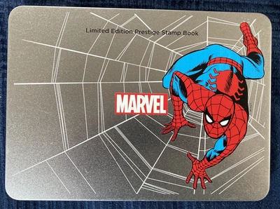 GB DY29 Marvel limited edition 2019 prestige booklet in tin. Perfect — 第 1/4 张图片