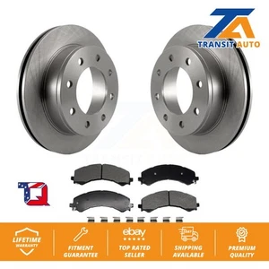 Rear Brake Rotor And Semi-Metallic Pad Kit For GMC Savana 2500 Chevrolet Express - Picture 1 of 1