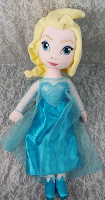 Boneca de pelúcia Frozen Elsa Ice Princess Pillow Buddies Disney 25" 2014  - Imagem 1 de 4