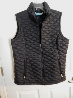 Free Country Women's Black Quilted Vest (L) - Image 1 of 4