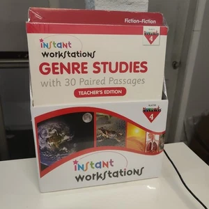 Instant Workstations Genre Studies With 30 Paired Passages Teachers Edition 4 - Picture 1 of 5