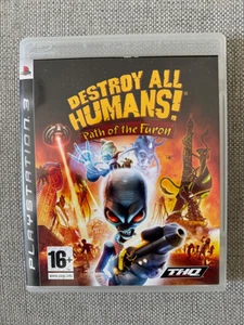 PS3 Destroy All Humans Path of the Furon *NI* (Funciona en consolas de EE. UU.) LIBRE DE REGIÓN - Imagen 1 de 3