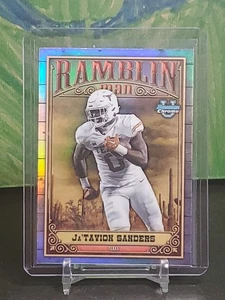 2023 Bowman University Chrome - Ramblin' Man Ja'Tavion Sanders #RM-6 (RC) - Picture 1 of 2
