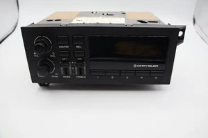 Vintage 1970er Original OEM Chrysler AM\FM Factory Radio Modell 5269411 schwarz - Bild 1 von 10