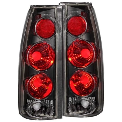 Lanterna traseira Anzo 211019 para Chevrolet C1500 1988-98 carcaça preta esquerda e direita - Imagem 1 de 4