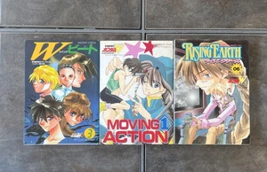 Gundam-Wing Manga Lot -3 Japanese - Picture 1 of 11