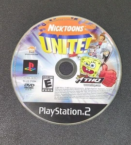 Nicktoons Unite ! Sony Playstation 2 PS2 testé fonctionne étiquette noire - Photo 1/3