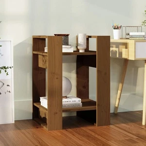 Estantería/divisor de espacios madera maciza pino 41x35x57cm Multicolor vidaXL - Imagen 1 de 55