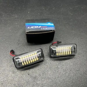 2014 SUBARU BRZ REAR VANITY BUMPER LICENSE PLATE LED LIGHTS LAMPS - Picture 1 of 4