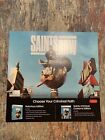 Saints Row Playstation PS5 Promo Store Schild Werbung GameStop Display Anzeige