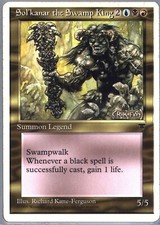 MTG Magic: Sol 'kanar the Swamp King Map In English (126)