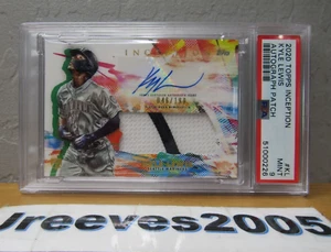 2020 Topps Inception- Kyle Lewis Rookie Autograph Patch /199 # KL - RPA - PSA 9 - Picture 1 of 2
