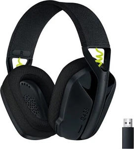 Logitech G435 LIGHTSPEED & Bluetooth Wireless Gaming Headset, Black - Picture 1 of 3