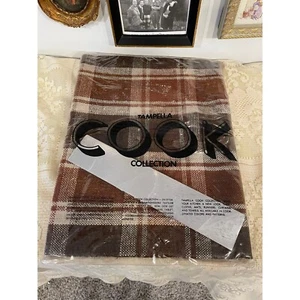 Vintage Tampella COOK Collection 100% Leinen Retro Karo Tischdecke Bauernhof MCM - Bild 1 von 7