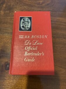 Old Mr.Boston  De Luxe Official Bartenders Guide  Cocktails  Drinks  Mixologist