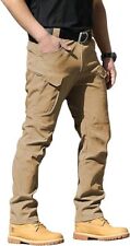 New Men Tactical Cargo Pants Soldier Multi Pocket Work Combat Trousers Outdoor