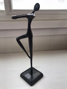 BRODUL KHALIQUE Modernist Ballett Tänzer Skulptur Metallguss - Bild 1 von 8