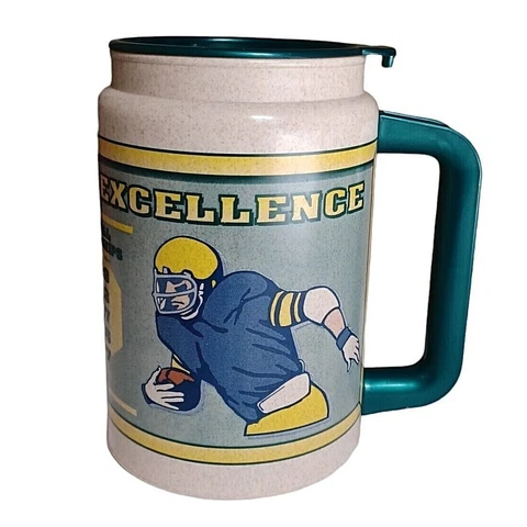 Notre Dame Whirley Plastic Tumbler Travel Mug College Football Championships USA Cover