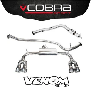 Cobra Exhaust 3" TurboBack & Sports Cat Non-Res Impreza STI Hatch (08-11) SU76b - Picture 1 of 2