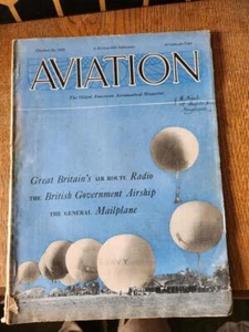 Vintage Aviation Magazine October 26 1929 Please check images - Bild 1 von 4