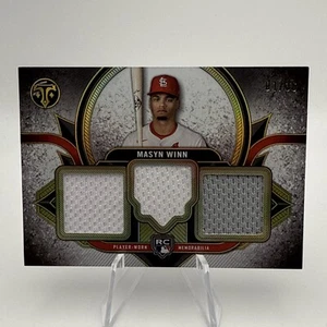 2024 Topps Triple Threads ~Cardinals ~Masyn Winn ~ RC Patch #1 /36! ๐ฅ๐ฅ - Picture 1 of 4