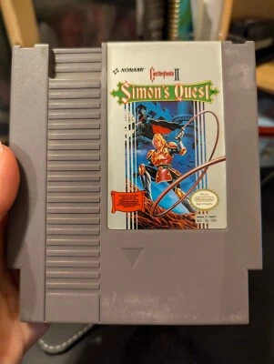 Konami Castlevania II Simon's Quest NES 1985 Cartdige UNTESTED - Image 1 of 4