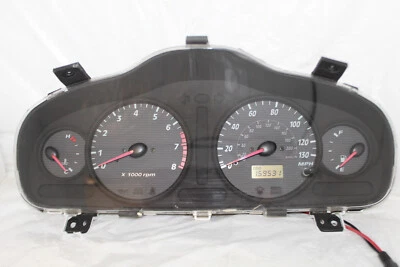 Cuadro de instrumentos velocímetro 01-04 Santa Fe indicadores de panel de instrumentos 159.531 millas Foto 1 de 4