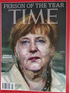 NEUES SIEGEL Time Magazine AUG 2015 ANGELA MERKEL KANZLER FREIE WELT Donald Trump - Bild 1 von 1