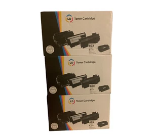 Cartuccia toner nero ad alta resa LD 3PK CF280X 80X per HP LaserJet M401dn M425dn - Foto 1 di 7