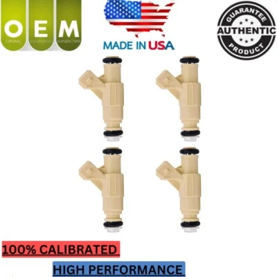 OEM 4x Bosch Fuel Injectors Fits For 1997-2002 Ford Escort 2.0L I4 #0280155705 - Image 1 of 4