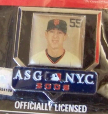 2008 NY Yankees AS All-Star Game Tim Lincecum photo pin SF San Francisco Giants - Image 1 of 4