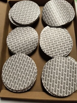 46 Lids 83mm Foam Lid Liner Round Jar Sealer Bottle Seals Foam Cap 3.27" - Image 1 of 4