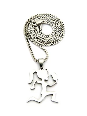 NOVO PINGENTE PEQUENO DE MACHADINHA COM CORRENTE DE CAIXA DE 18" - Imagem 1 de 4