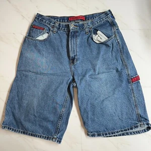 VTG US Polo Assn Shorts Mens 34 Blue Baggy Carpenter Hip Hop Y2K - Picture 1 of 13