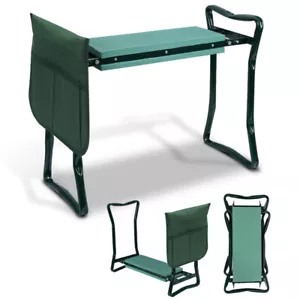 Kniebank Kniekissen Kniehilfe Gartensitz Arbeitshocker Gartenarbeit bis 150 kg - Bild 1 von 9