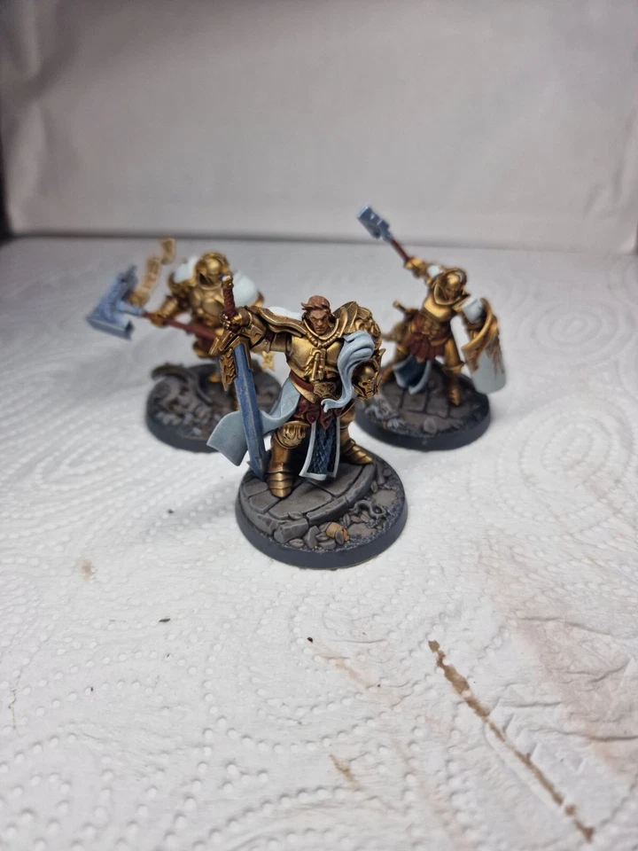 Warhammer Underworlds, Steelhearts Champions, Stormcast Eternals, dipinto - Immagine 1 di 4