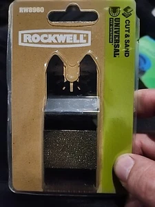 Rockwell RW8960 Steel Plunge and Sanding Oscillating Blade 1.375 L x 1-5/8 W in. - Picture 1 of 2