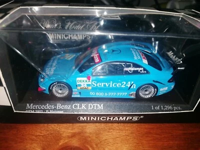 Minichamps 1/43 Mercedes CLK DTM #24 DTM 2003 P. Huisman 400 033224 - Immagine 1 di 3