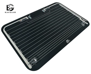 BLAKGLASS® DARK TINT REAR DOOR GLASS for LAND ROVER DEFENDER PUMA & TD5 02-16 - Picture 1 of 2
