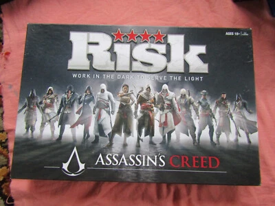 2018 HASBRO RISK BOARD GAME ASSAIN'S CREED EDITION 100% COMPLETE - Image 1 of 4