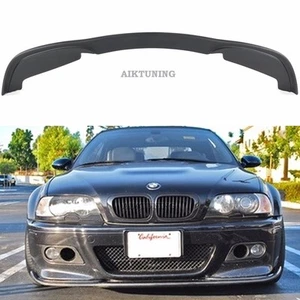 HM Front Splitter Addon Valance Lip Spoiler (Fits BMW E46 M3 Bumper) - Foto 1 di 9