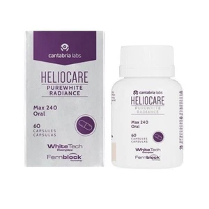 60 Tapas HELIOCARE PureWhite Radiance MAX240 Anti Melasma Piel Blanca Radiance - Imagen 1 de 12