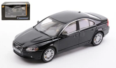 MODELLINO AUTO STATICO CARARAMA VOLVO S80 2006 NERO MODELLISMO SCALA 1:43 - Immagine 1 di 4