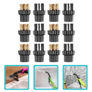12 Pcs Steam Cleaner Brush Heads Replacement Parts Mop Accessories - Picture 1 of 12